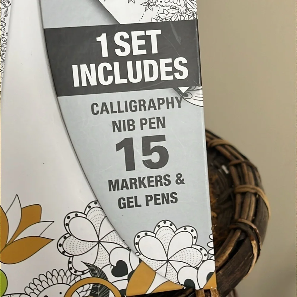 Brand New Mindful Color & Gift All-Occasion Cards Stationary Calligraphy Markers